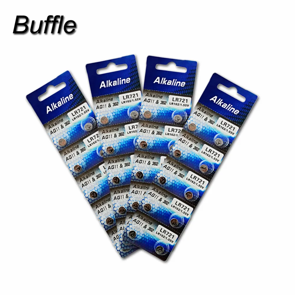 40pcs/4pack AG11 1.55V Alkaline Button Cell Batteries For Electronics Watches Toys Coin Battery LR721 362 361 Drop shipping
40pcs/4pack AG11 1.55V Alkaline Button Cell Batteries For Electronics Watches Toys Coin Battery LR721 362 361 Drop shipping
