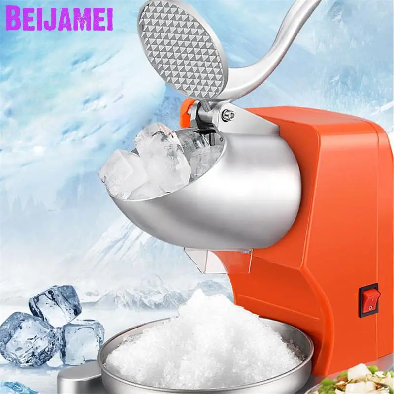 BEIJAMEI Household Electric Ice Crusher Ice Shaver Machine Commercial Sand Ice Maker Making Machine
BEIJAMEI Household Electric Ice Crusher Ice Shaver Machine Commercial Sand Ice Maker Making Machine