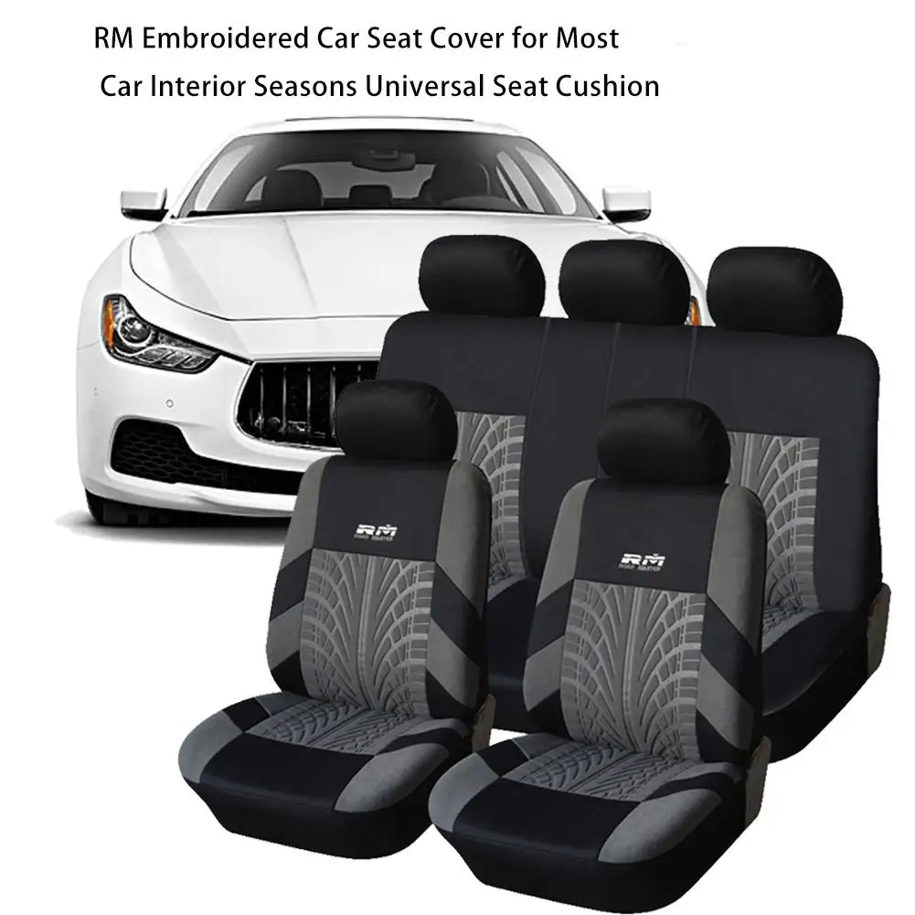 High Quality Universal Seat Cover RM Embroidered Car Seat Cover For Most Car Interior Seasons Universal Seat Cushion Car Styling
High Quality Universal Seat Cover RM Embroidered Car Seat Cover For Most Car Interior Seasons Universal Seat Cushion Car Styling