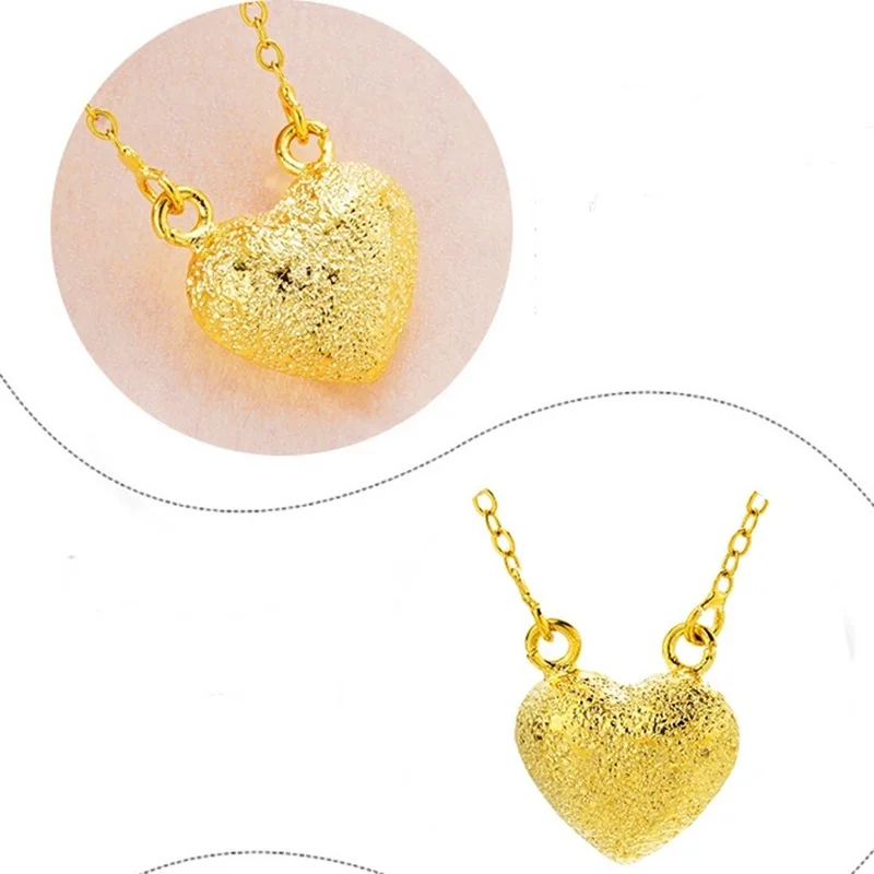 MHXFC Wholesale European Fashion Woman Female Party Birthday Wedding Gift Elegant Heart Real 18KT Gold Pendant Necklace NL118
MHXFC Wholesale European Fashion Woman Female Party Birthday Wedding Gift Elegant Heart Real 18KT Gold Pendant Necklace NL118