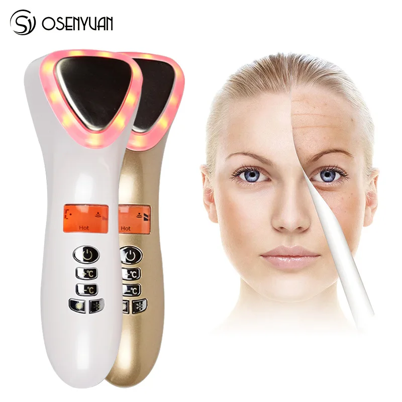 Best Hot Cold Hammer LED Photon Machine Skin Care Machine Facial Photon Rejuvenation Face Care Anti-aging Device Vibration SPA
Best Hot Cold Hammer LED Photon Machine Skin Care Machine Facial Photon Rejuvenation Face Care Anti-aging Device Vibration SPA