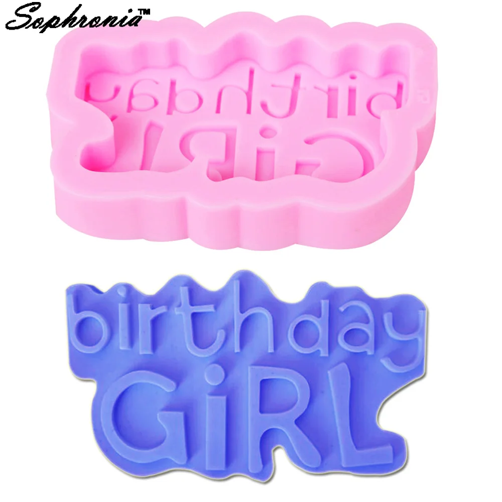 10PCS/SET M301 Happy Birthday GIRL Silicone Mold Jelly Candy Clay Gumpaste Sugar Craft Fondant Molds Cake Decorating Tools
10PCS/SET M301 Happy Birthday GIRL Silicone Mold Jelly Candy Clay Gumpaste Sugar Craft Fondant Molds Cake Decorating Tools