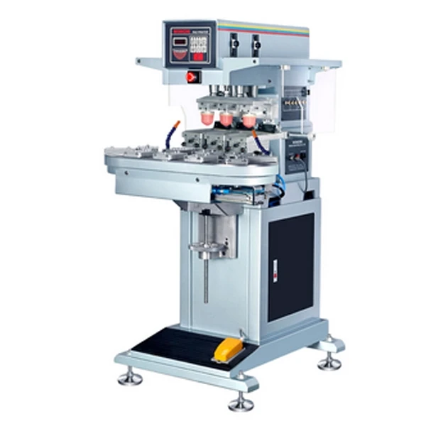 Upart 160 Series Semi Automatic 3-color Conveyor Tampo Machine Printing Pad Printing Machine for Caps
Upart 160 Series Semi Automatic 3-color Conveyor Tampo Machine Printing Pad Printing Machine for Caps