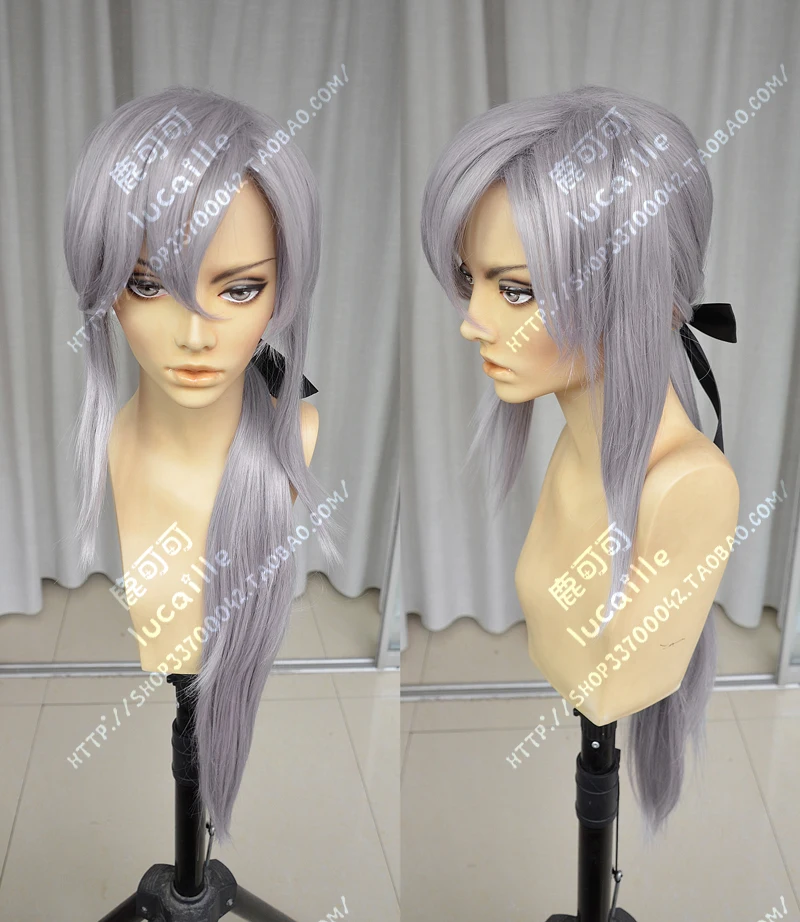 Owari no Seraph of The End Ferid Bathory 80cm Long Pale Pinkish Grey Heat Resistant Cosplay Costume Wig
Owari no Seraph of The End Ferid Bathory 80cm Long Pale Pinkish Grey Heat Resistant Cosplay Costume Wig