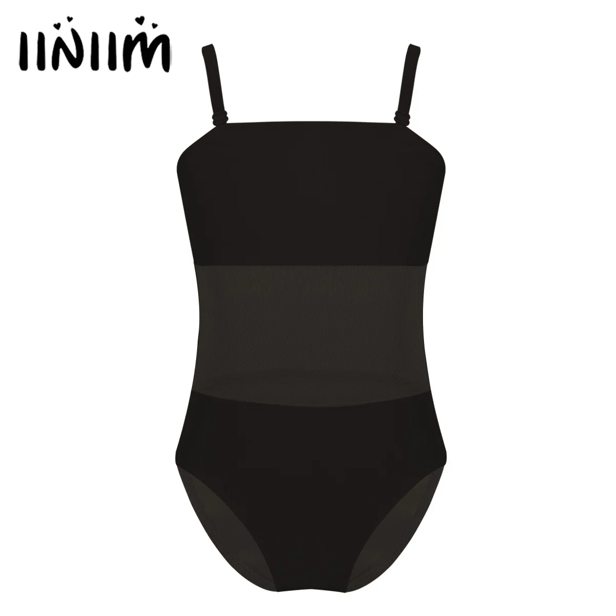 iiniim Kids Teen Shoulder Straps Mesh Splice Camisole Dance Class Gymnastics Leotard for Girls Ballet Dancewear Bodysuit
iiniim Kids Teen Shoulder Straps Mesh Splice Camisole Dance Class Gymnastics Leotard for Girls Ballet Dancewear Bodysuit