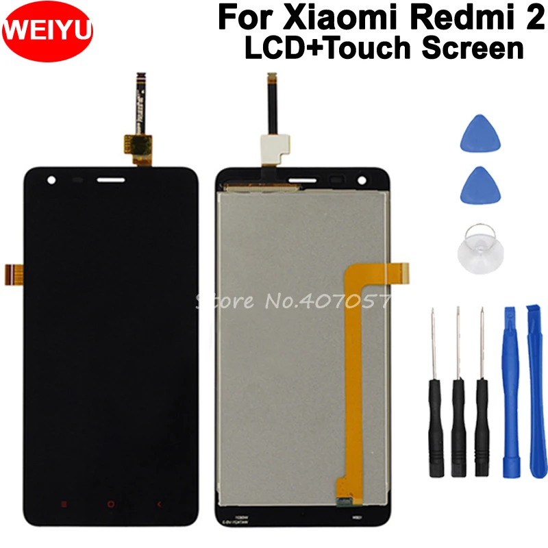 ЖК-дисплей и сенсорный экран для Xiaomi Redmi 2, сменный экран для Xiaomi Red Rice 2, для Hongmi 2, инструменты
ЖК-дисплей и сенсорный экран для Xiaomi Redmi 2, сменный экран для Xiaomi Red Rice 2, для Hongmi 2, инструменты