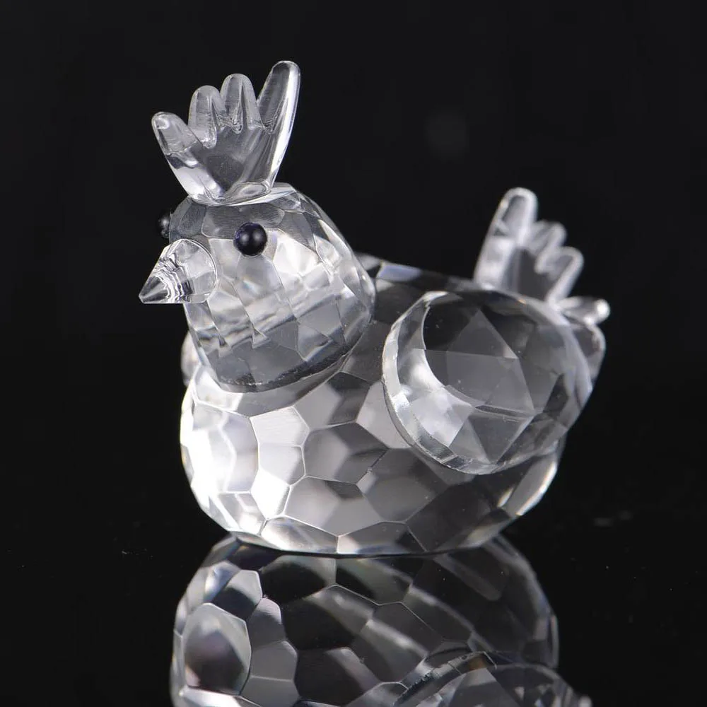 Crystal Chicken Figurines Collection Glass Animal Paperweight Crystal Miniature Craft Home Table Decor Christmas Kids Favor Gift
Crystal Chicken Figurines Collection Glass Animal Paperweight Crystal Miniature Craft Home Table Decor Christmas Kids Favor Gift