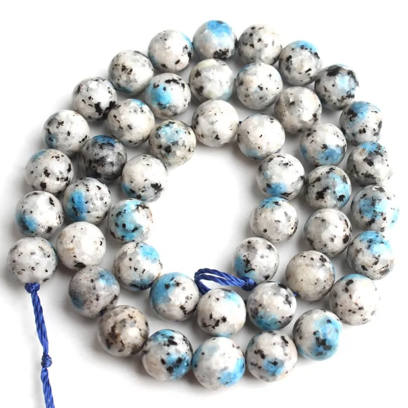 Natural White Spot Stone Beads For Jewelry Making DIY Women Bracelet Necklace Round Gemstone Pick Size 8 10mm 15inches Wholesale
Natural White Spot Stone Beads For Jewelry Making DIY Women Bracelet Necklace Round Gemstone Pick Size 8 10mm 15inches Wholesale