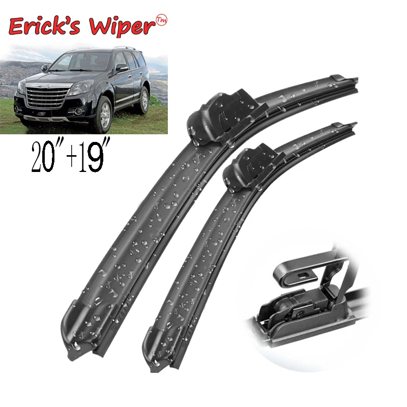 

Erick's Wiper LHD Front Wiper Blades For Great Wall Haval Hover H5 2009 - 2015 Windshield Windscreen Front Window 20"+19"