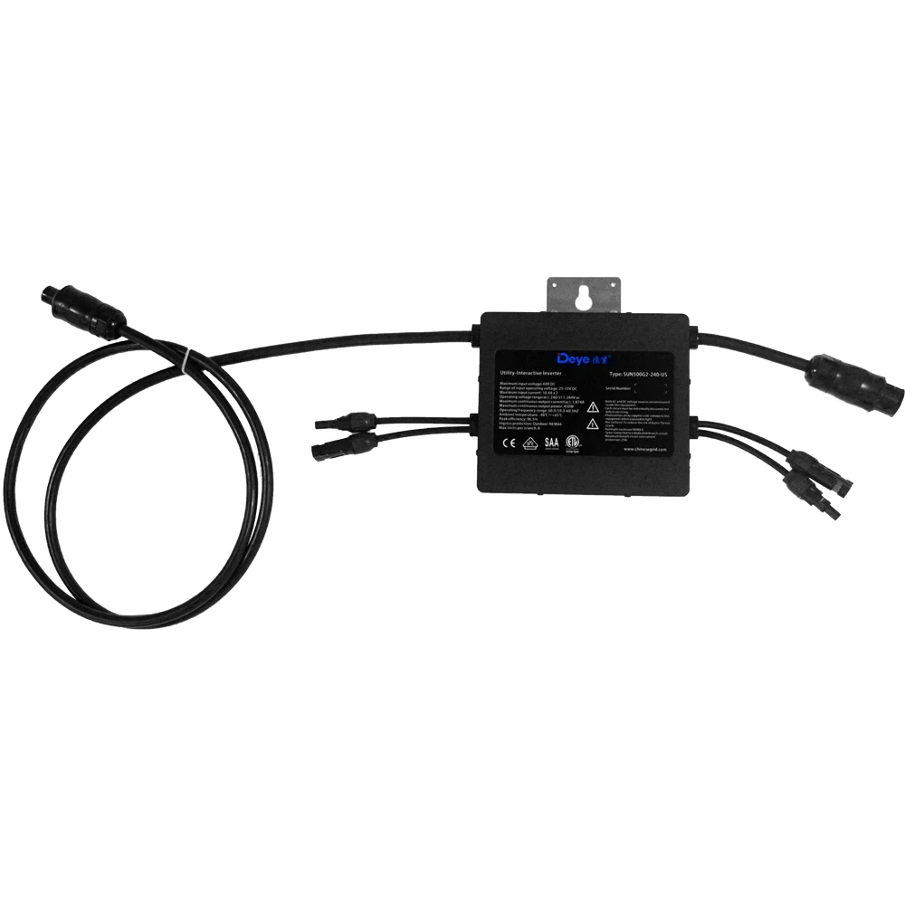 500W Micro Grid Tie Inverter with dual MPPT Pure Since Wave 22-50V DC to AC 127V (95-155V) with Communication function
500W Micro Grid Tie Inverter with dual MPPT Pure Since Wave 22-50V DC to AC 127V (95-155V) with Communication function