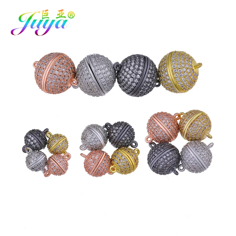 Juya DIY Pearls Jewelry Components AAA Cubic Zirconia Connect Buckle Magnet Clasps Accessories For Women Beads Jewelry Making
Juya DIY Pearls Jewelry Components AAA Cubic Zirconia Connect Buckle Magnet Clasps Accessories For Women Beads Jewelry Making