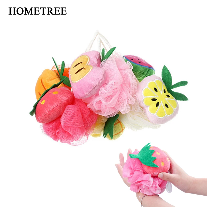 HOMETREE Shower Ball Fruit Shape Bath Towel Soft Cotton Bath Flower Strawberry Peach Spherical Bath Cotton Bathroom Supplies H10
HOMETREE Shower Ball Fruit Shape Bath Towel Soft Cotton Bath Flower Strawberry Peach Spherical Bath Cotton Bathroom Supplies H10