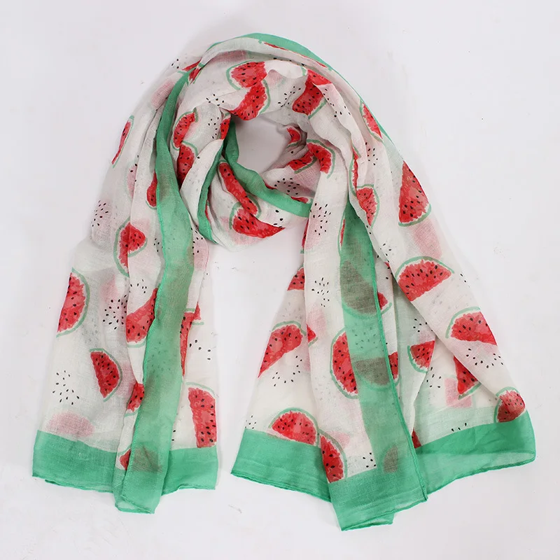 2018 new watermelon white scarves woman spring summer autumn beach sunscreen thin cape long scarf big shawl gift for girls
2018 new watermelon white scarves woman spring summer autumn beach sunscreen thin cape long scarf big shawl gift for girls