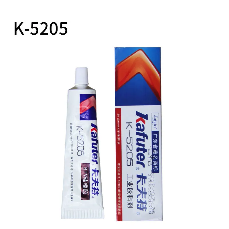 Kafuter K-5205 Heatsink CPU Thermal Conductive Silicon Paste Glue Adhesive Silicon Rubber insulation Gel High heat conductivity
Kafuter K-5205 Heatsink CPU Thermal Conductive Silicon Paste Glue Adhesive Silicon Rubber insulation Gel High heat conductivity