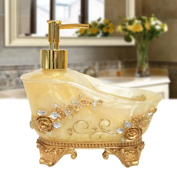 European Style Home Hotel Liquid Soap Dispensers Pump Shower Shampoo Bottle Hand Sanitizer Container Bathroom Accessories LF275
European Style Home Hotel Liquid Soap Dispensers Pump Shower Shampoo Bottle Hand Sanitizer Container Bathroom Accessories LF275