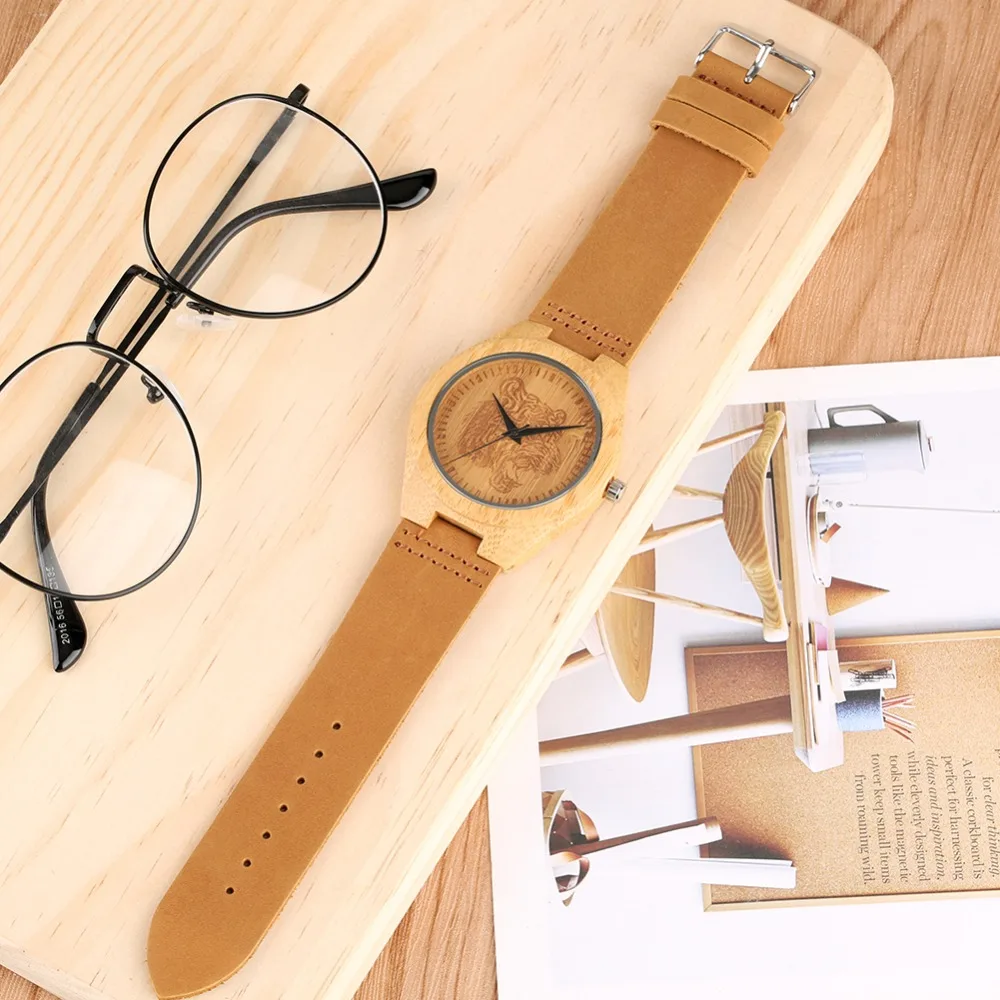Wooden Watches Men Quartz Sport Mens Watch Leather Band Simple and Leisure Woode Natural Environmental Protection Men Wristwatch
Wooden Watches Men Quartz Sport Mens Watch Leather Band Simple and Leisure Woode Natural Environmental Protection Men Wristwatch