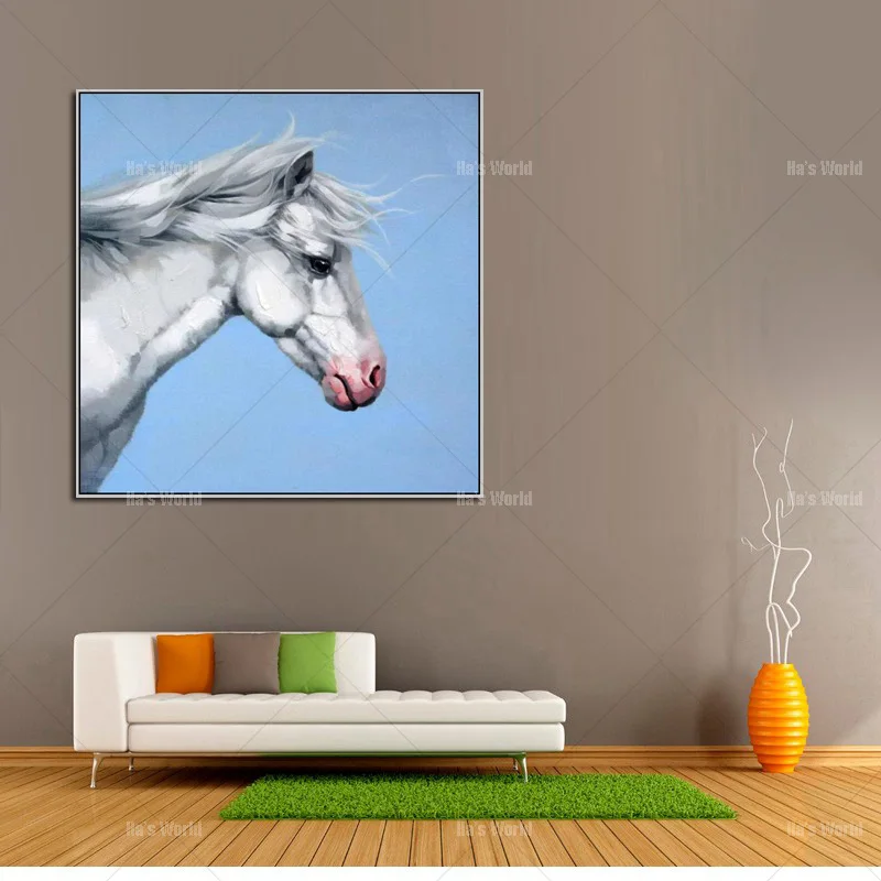 100% Handmade Oil Painting Abstract Decorative Hand painted Animal Picture Of Horses Furnishing oil painting
100% Handmade Oil Painting Abstract Decorative Hand painted Animal Picture Of Horses Furnishing oil painting