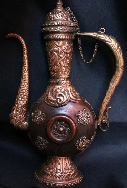 HDC0656 Tibet traditional brass wine kettle,12'',carved lucky BabaoTea pot,5'',Home decor crafts,low MOQ,free ship
HDC0656 Tibet traditional brass wine kettle,12'',carved lucky BabaoTea pot,5'',Home decor crafts,low MOQ,free ship