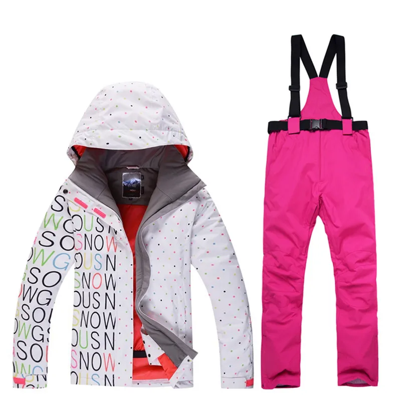 10K High Quality Winter Jacket Women's Ski Suit Windproof Waterproof Jacket And Pants Outdoor Ski Mountaineering Riding Suit
10K High Quality Winter Jacket Women's Ski Suit Windproof Waterproof Jacket And Pants Outdoor Ski Mountaineering Riding Suit