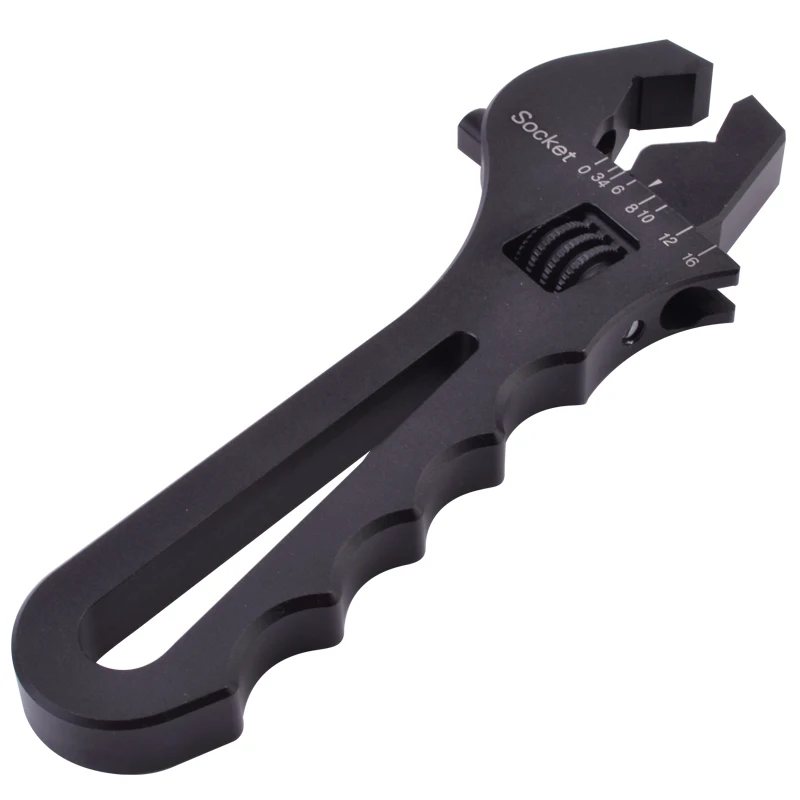 SPEEDWOW AN 3 4 6 8 10 12 16 AN Oil Hose End Fitting Tool Spanner V Bayonet Adjustable Aluminum Wrench Fitting Tool Spanner
SPEEDWOW AN 3 4 6 8 10 12 16 AN Oil Hose End Fitting Tool Spanner V Bayonet Adjustable Aluminum Wrench Fitting Tool Spanner