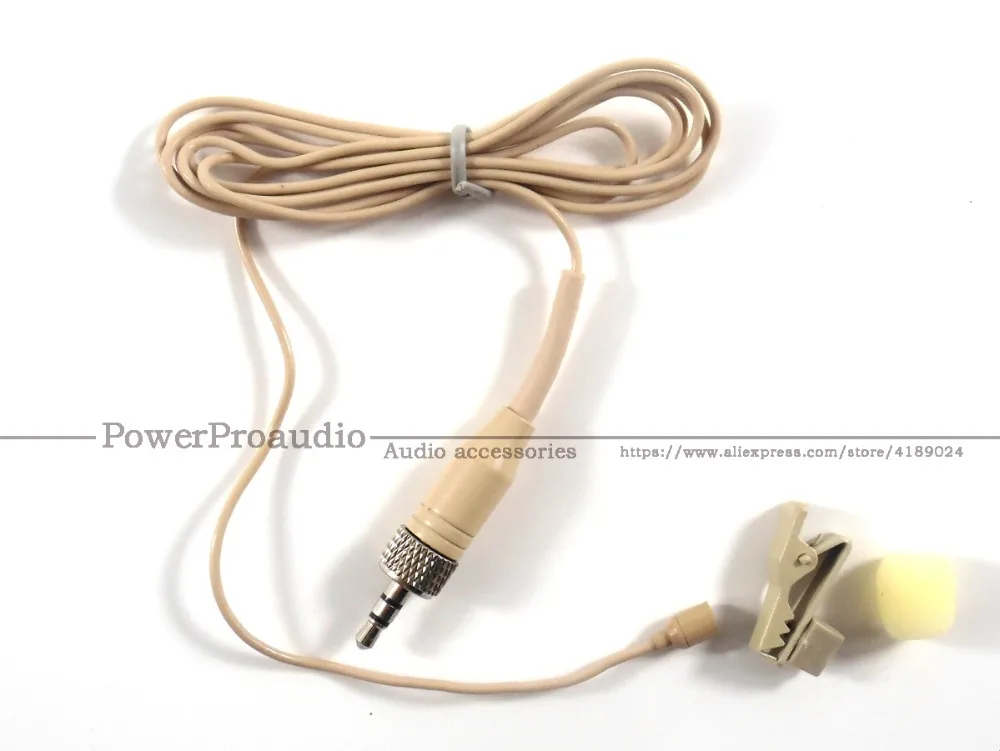 1 шт. кожаный мини LAVALIER Клип на OMNI-DIRECTIONAL микрофон для Sennheiser G1 G2 | Электроника