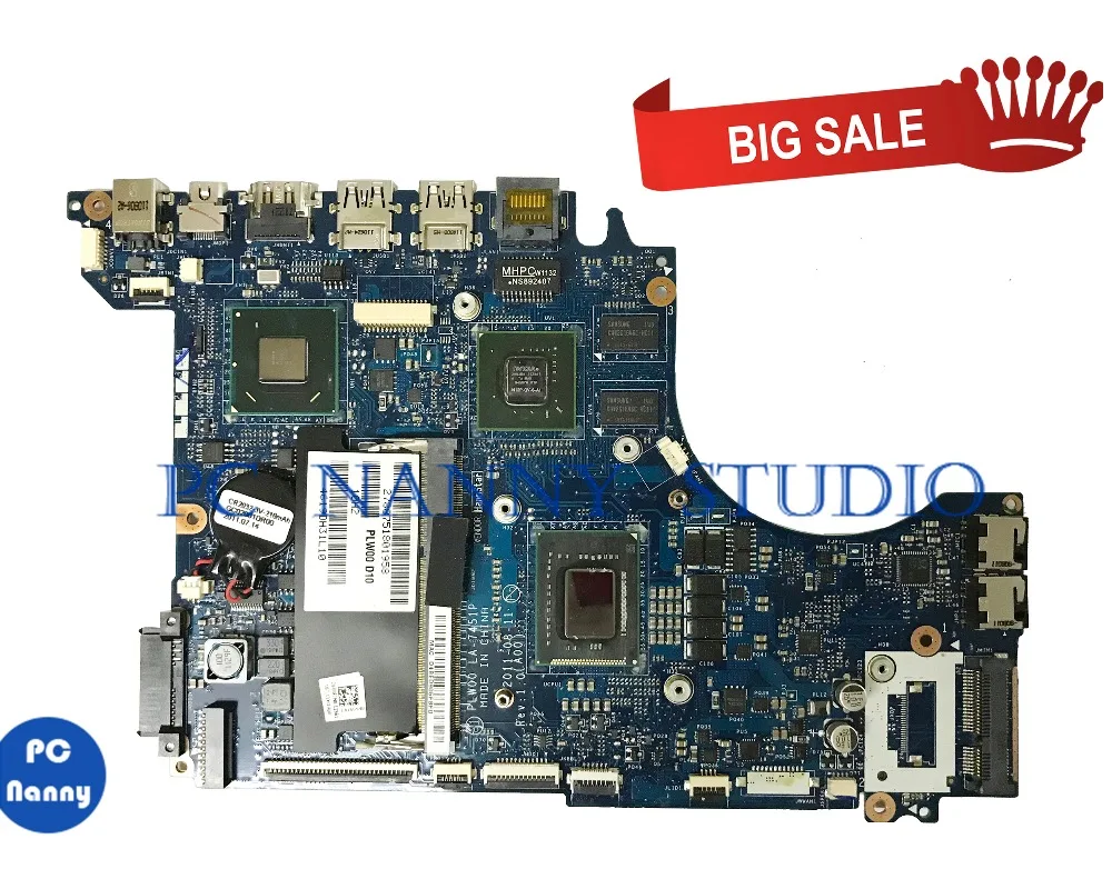 PCNANNY 0NF7HN NF7HN для Dell XPS 14z L412z, материнская плата ноутбука i5-2430m DDR3, протестирована
PCNANNY 0NF7HN NF7HN для Dell XPS 14z L412z, материнская плата ноутбука i5-2430m DDR3, протестирована