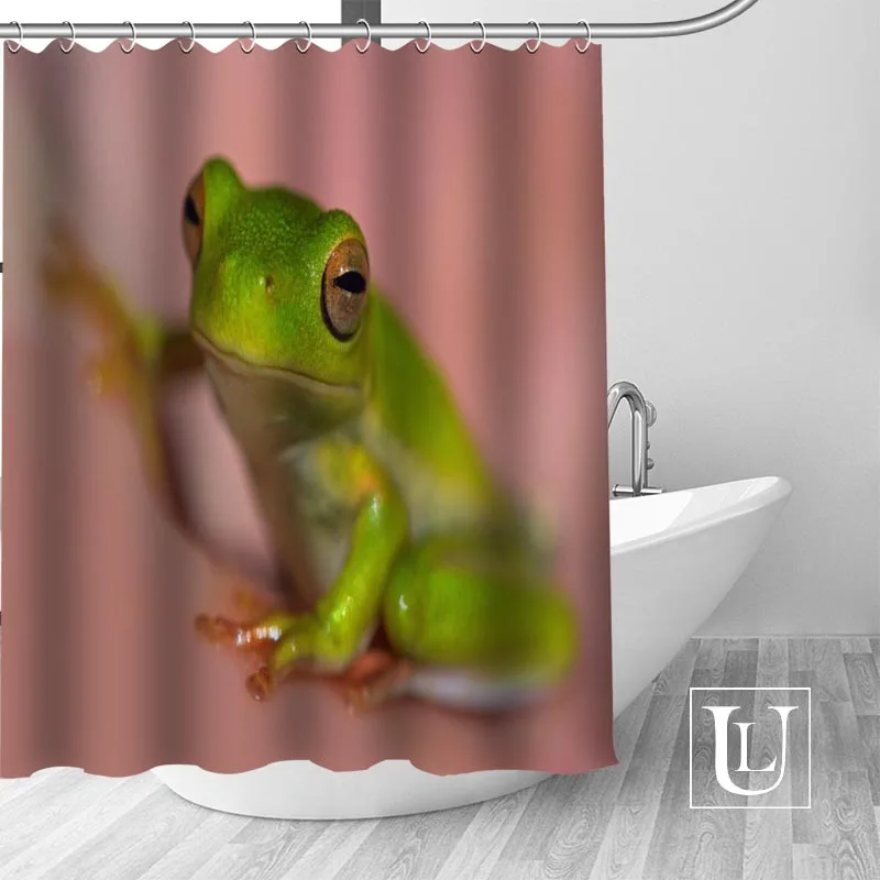 Custom Green Frog shower curtain new large European & American style print edition polyester shower curtain
Custom Green Frog shower curtain new large European & American style print edition polyester shower curtain