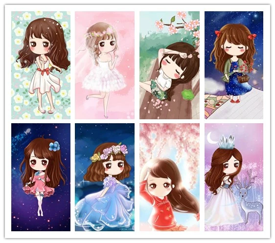 Diamond Painting Cute Girl Cartoon Beautiful Lady Needlework diamond Embroidery Decoration Cross stitch rhinestones moaic,Gifts
Diamond Painting Cute Girl Cartoon Beautiful Lady Needlework diamond Embroidery Decoration Cross stitch rhinestones moaic,Gifts