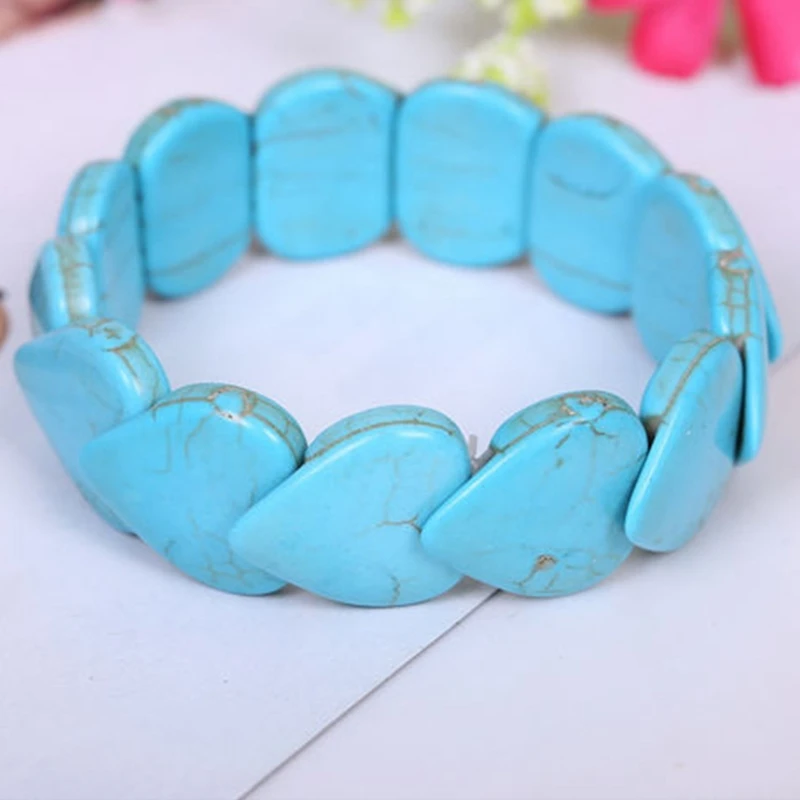 Cute Girls Boho Heart Sone Bracelets Bangles For Women Bohemian Bracelet With Stone Feminino Boheme Jewelry Wedding Party Gift
Cute Girls Boho Heart Sone Bracelets Bangles For Women Bohemian Bracelet With Stone Feminino Boheme Jewelry Wedding Party Gift