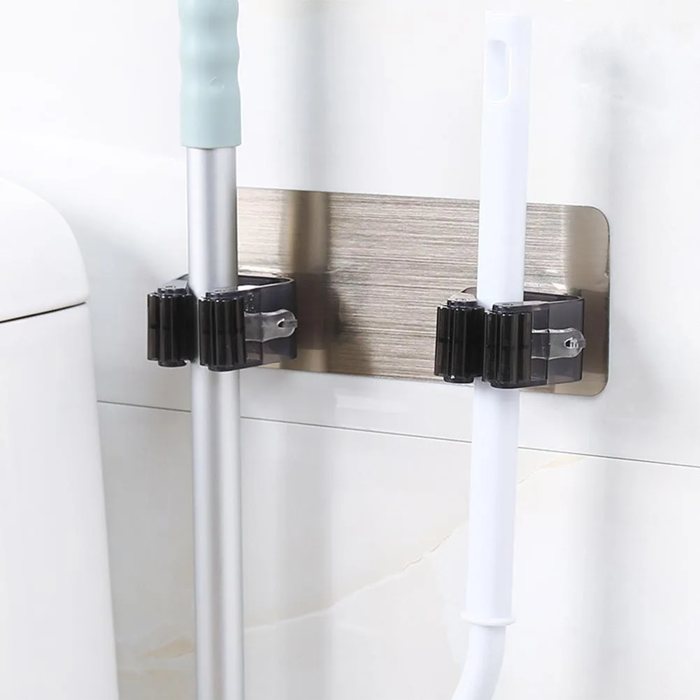 Bathroom Hanger 2 Position Shelf Storage Holder for Mop Brush Broom Hanger Organizer Tool H99F
Bathroom Hanger 2 Position Shelf Storage Holder for Mop Brush Broom Hanger Organizer Tool H99F