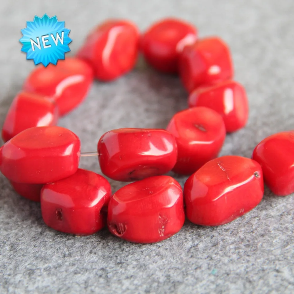 New For Necklace&Bracelet 12-20mm Natural Irregular Red Coral Beads Loose DIY Beads Stone 15inch Fashion Jewelry Making Design
New For Necklace&Bracelet 12-20mm Natural Irregular Red Coral Beads Loose DIY Beads Stone 15inch Fashion Jewelry Making Design