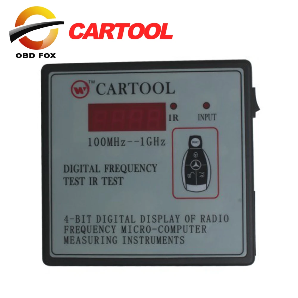 2017 New Car IR Infrared Remote Key Frequency Tester (Frequency Range 100-1000MHZ) Remote Control Digital Frequency Test CARTOOL
2017 New Car IR Infrared Remote Key Frequency Tester (Frequency Range 100-1000MHZ) Remote Control Digital Frequency Test CARTOOL