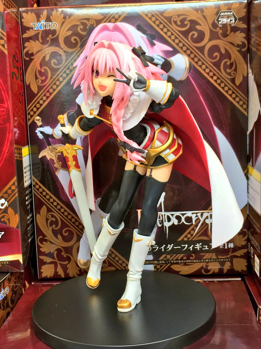 Anime Action figure Fate/Grand Order Fate/Apocrypha Servant saber Rider Astolfo figure BANPRESTO doll figurine original TAITO
Anime Action figure Fate/Grand Order Fate/Apocrypha Servant saber Rider Astolfo figure BANPRESTO doll figurine original TAITO