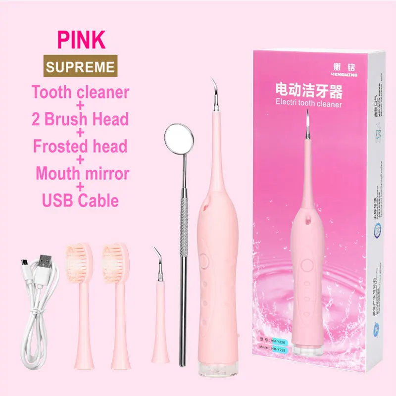 New upgrade of dental cleaner, replaceable multi-functional remover for cleaning calculus, scales and stains of teeth
New upgrade of dental cleaner, replaceable multi-functional remover for cleaning calculus, scales and stains of teeth