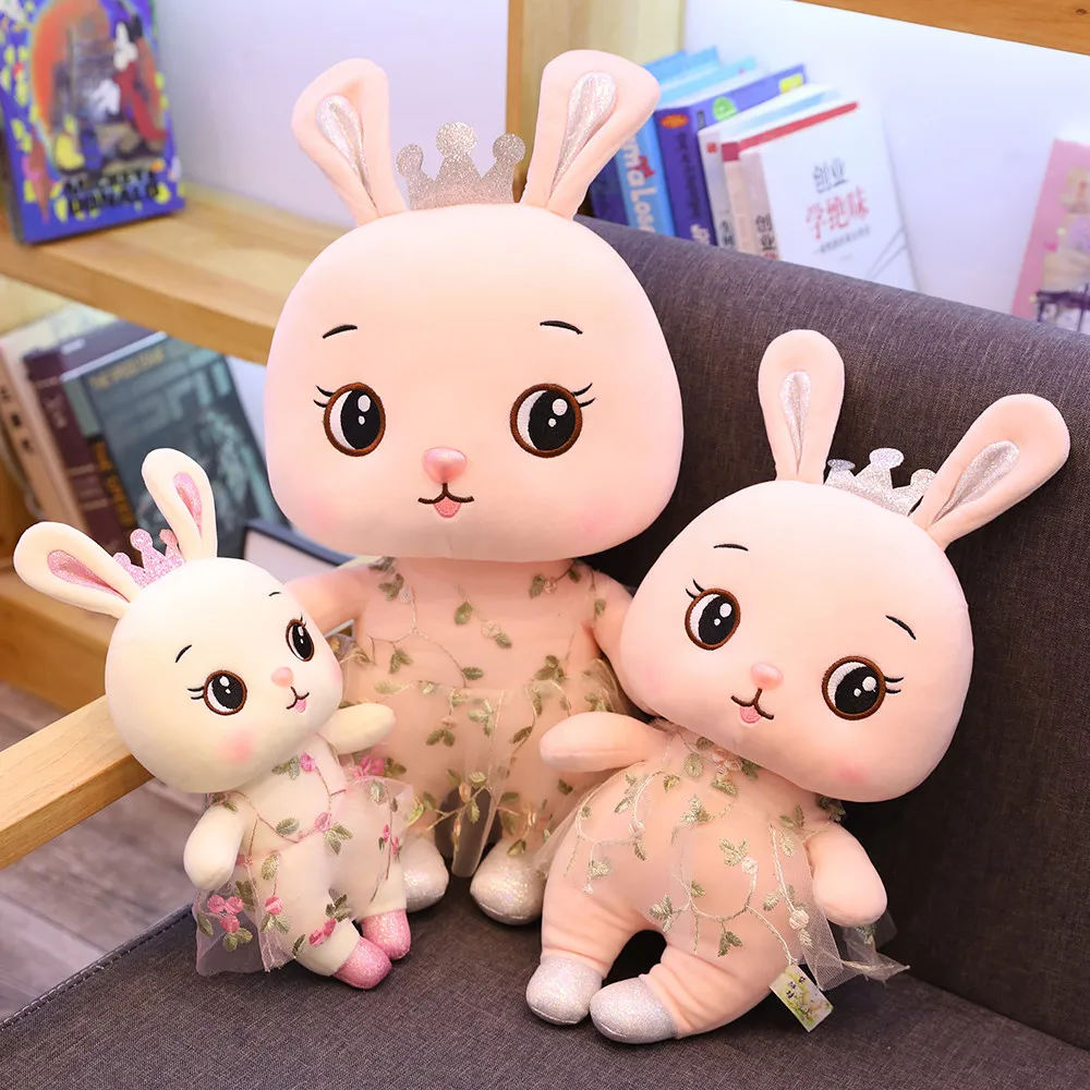 Little White Rabbit Plush Toy with Broken Flower Skirt Lovely Beautiful Girl Rabbit Plush Toy Couple Doll
Little White Rabbit Plush Toy with Broken Flower Skirt Lovely Beautiful Girl Rabbit Plush Toy Couple Doll