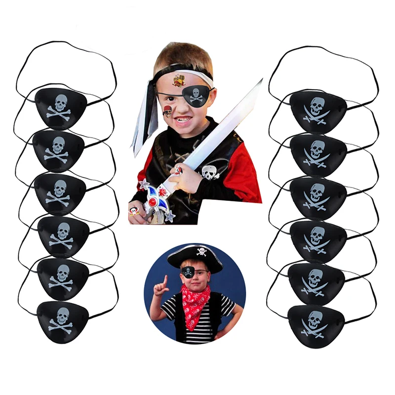 6pcs Pirate Eye Patch Skull Crossbone Halloween Party Favor Costume Kids Toy Craft Gifts Adult Skull Boys Birthday Party Favor
6pcs Pirate Eye Patch Skull Crossbone Halloween Party Favor Costume Kids Toy Craft Gifts Adult Skull Boys Birthday Party Favor