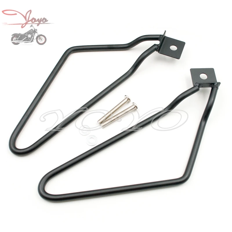 Подставка для седельной сумки Harley Sportster XL 883 1200 Softail Slim Fat Boy Deluxe Cross Bones Heritage Night Train