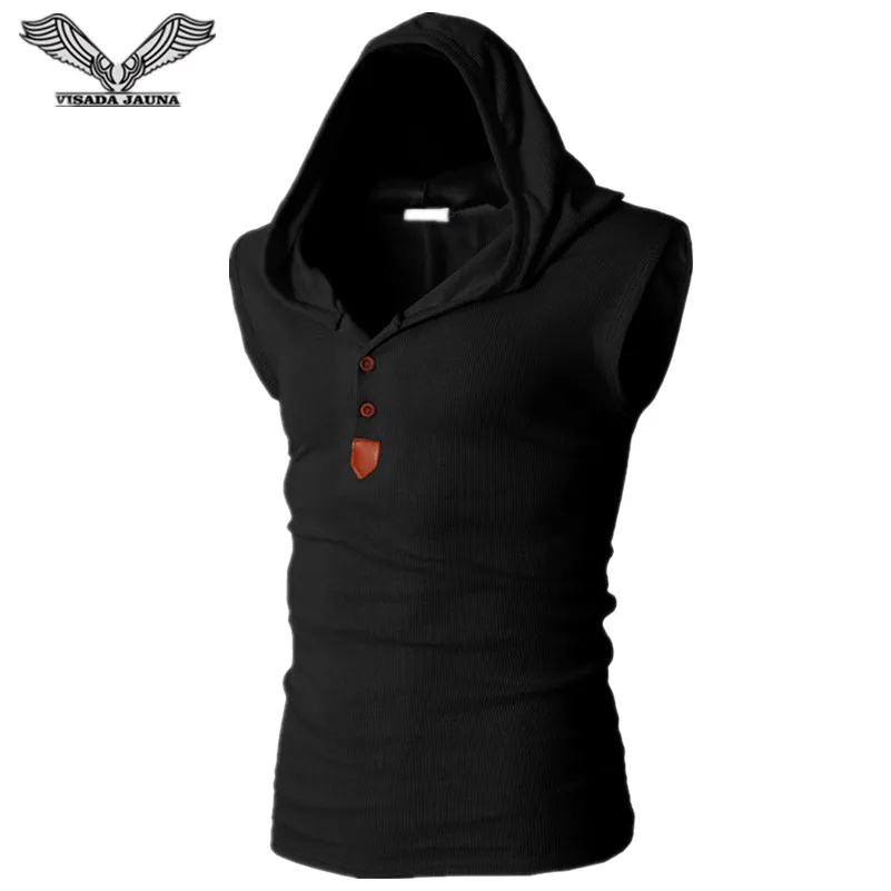 VISADA JAUNA 2017 Sleeveless Hooded Solid Casual Men's Vests V-Neck Cotton Vest For Men Fashion Slim Fit High Quality Vest N8854
VISADA JAUNA 2017 Sleeveless Hooded Solid Casual Men's Vests V-Neck Cotton Vest For Men Fashion Slim Fit High Quality Vest N8854