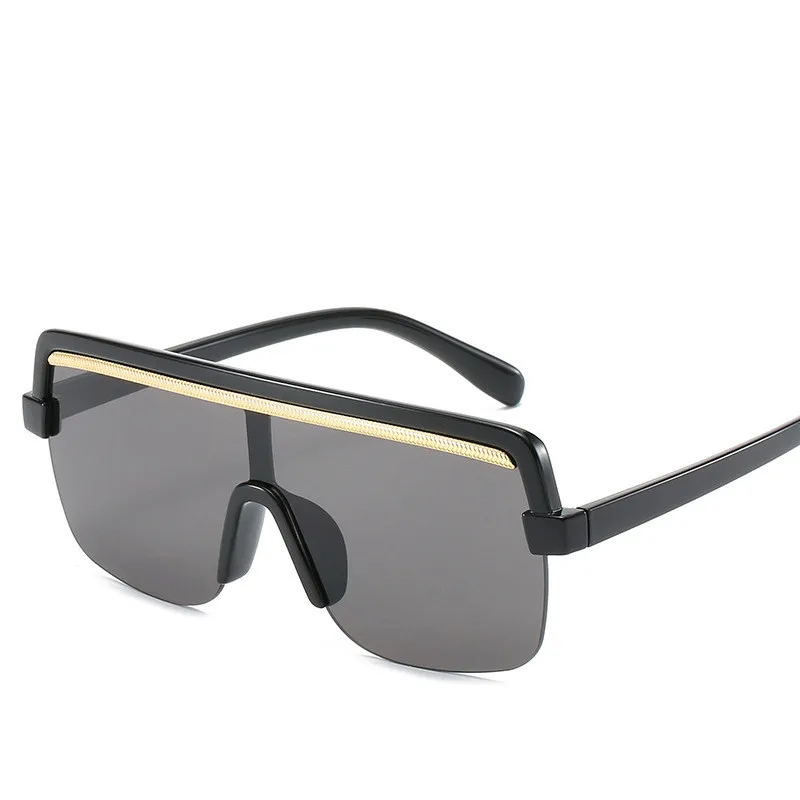 LeonLion 2021 Винтажные Солнцезащитные очки с большой оправой женские брендовые