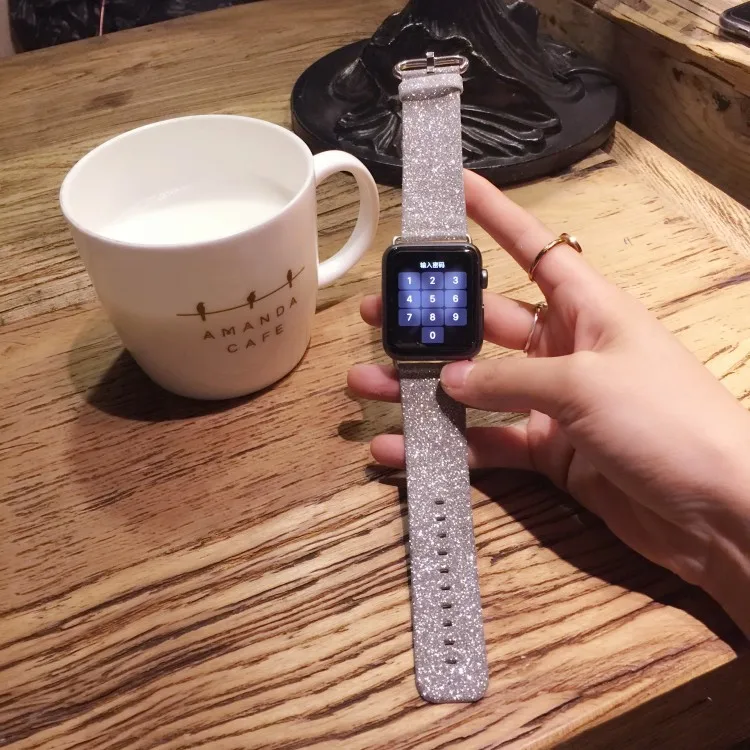 Новый Модный Блестящий Радужный ремешок Apple для Apple iWatch модный розовый Леопардовый ремешок для часов для женщин Apple Замена Offical
Новый Модный Блестящий Радужный ремешок Apple для Apple iWatch модный розовый Леопардовый ремешок для часов для женщин Apple Замена Offical