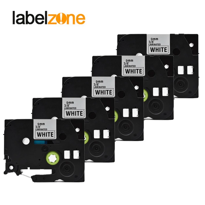 5Pcs black on white Compatible Brother ptouch 9mm label tape tze221 tze Tape Tze-221 tz221 tz-221 tze tz 221 for p-touch printer
5Pcs black on white Compatible Brother ptouch 9mm label tape tze221 tze Tape Tze-221 tz221 tz-221 tze tz 221 for p-touch printer