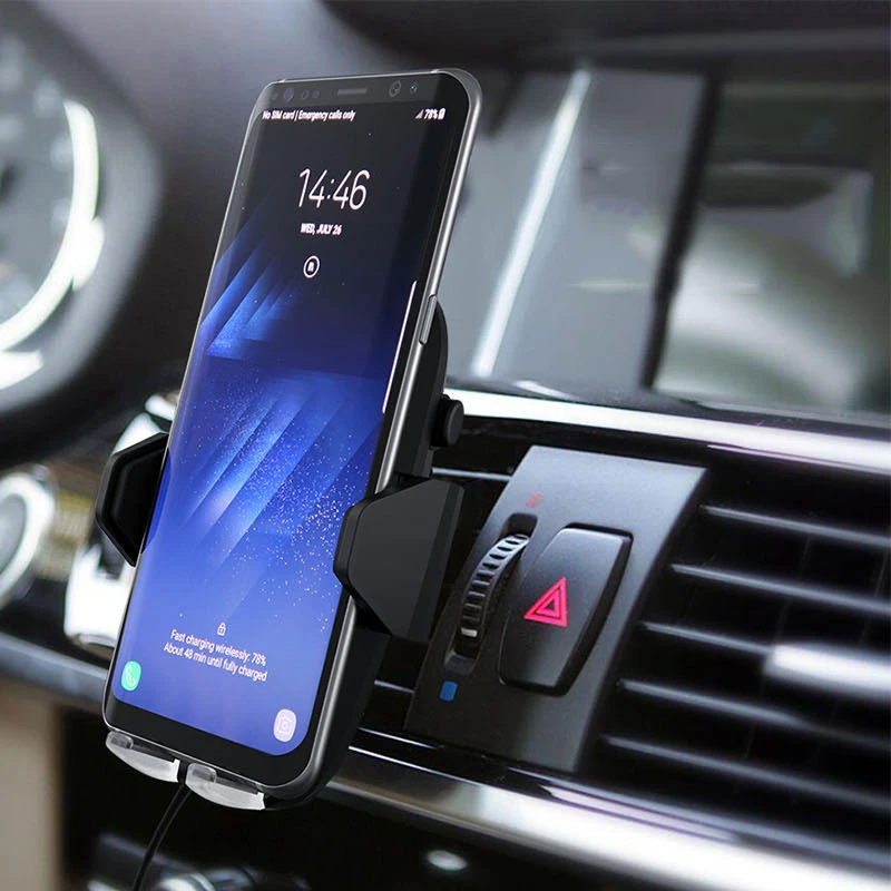 2019 Super Stable Universal Wireless charging Air Vent Car Phone Holder For iphoneX XR XS MAX For Samsung Note9 8 S9 S8 S7edge
2019 Super Stable Universal Wireless charging Air Vent Car Phone Holder For iphoneX XR XS MAX For Samsung Note9 8 S9 S8 S7edge
