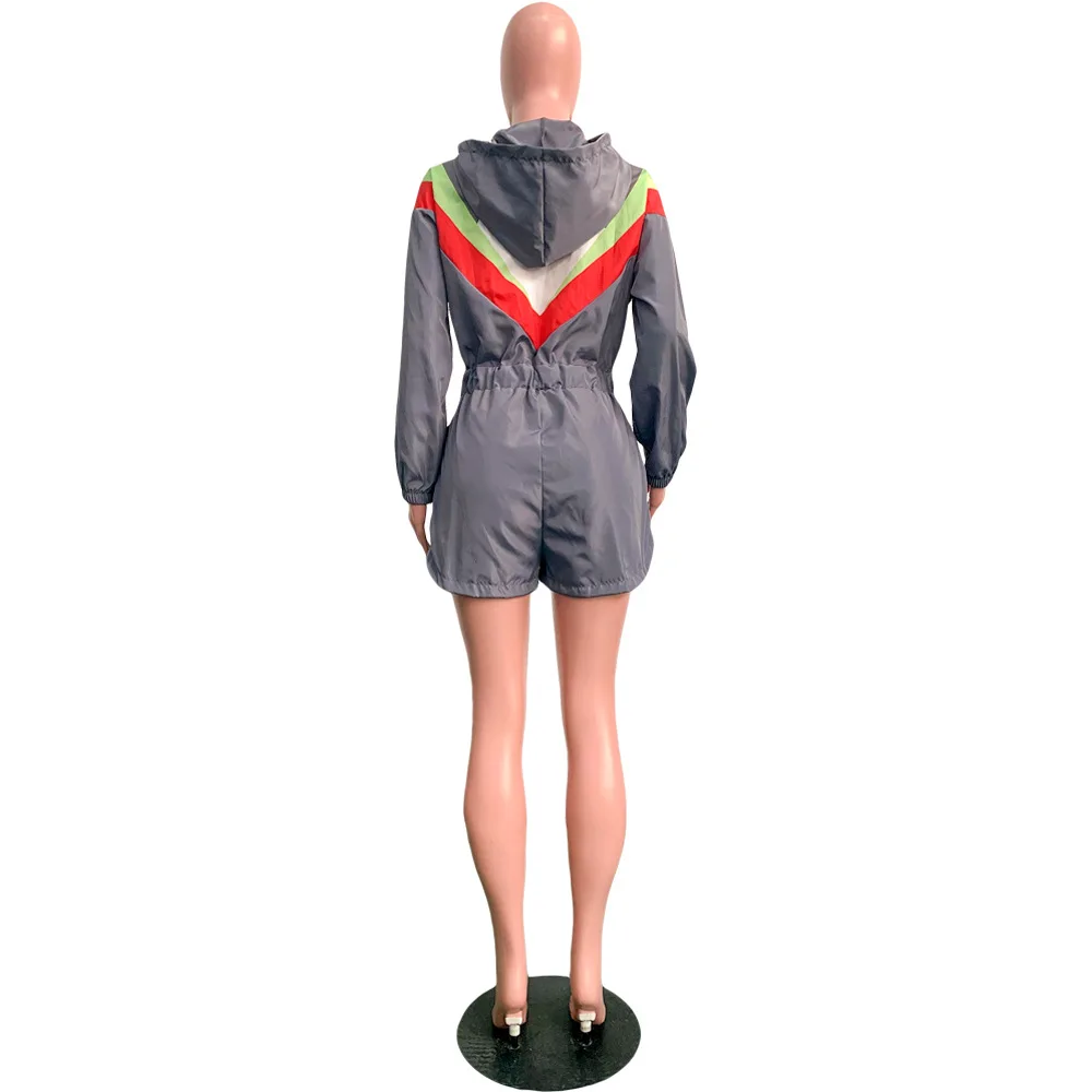 2019 Summer Patchword Hooded Corset Sport Female Playsuits Full Sleeve Women Rompers Zippers Jumpsuits
2019 Summer Patchword Hooded Corset Sport Female Playsuits Full Sleeve Women Rompers Zippers Jumpsuits