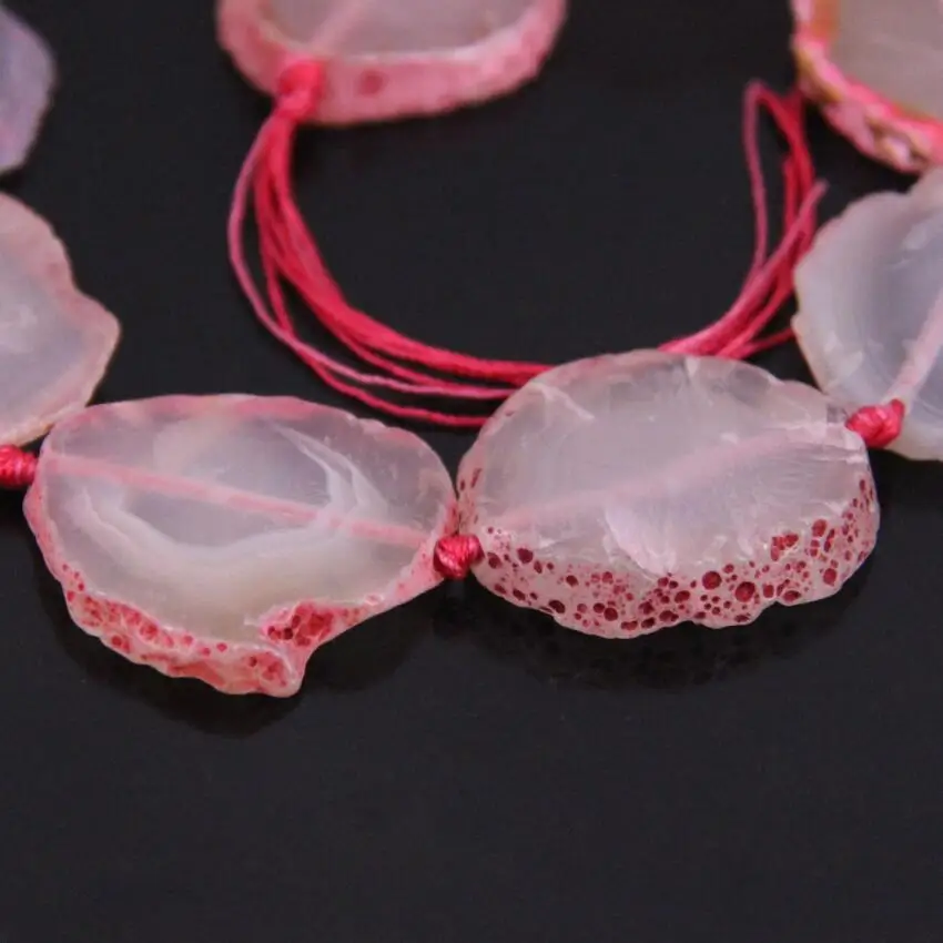 15.5"strand Light Pink Raw Agates Slab Slice Loose Beads,Natural Onxy Gems Slab Nugget Pendant Nacklaces Jewelry Making
15.5"strand Light Pink Raw Agates Slab Slice Loose Beads,Natural Onxy Gems Slab Nugget Pendant Nacklaces Jewelry Making