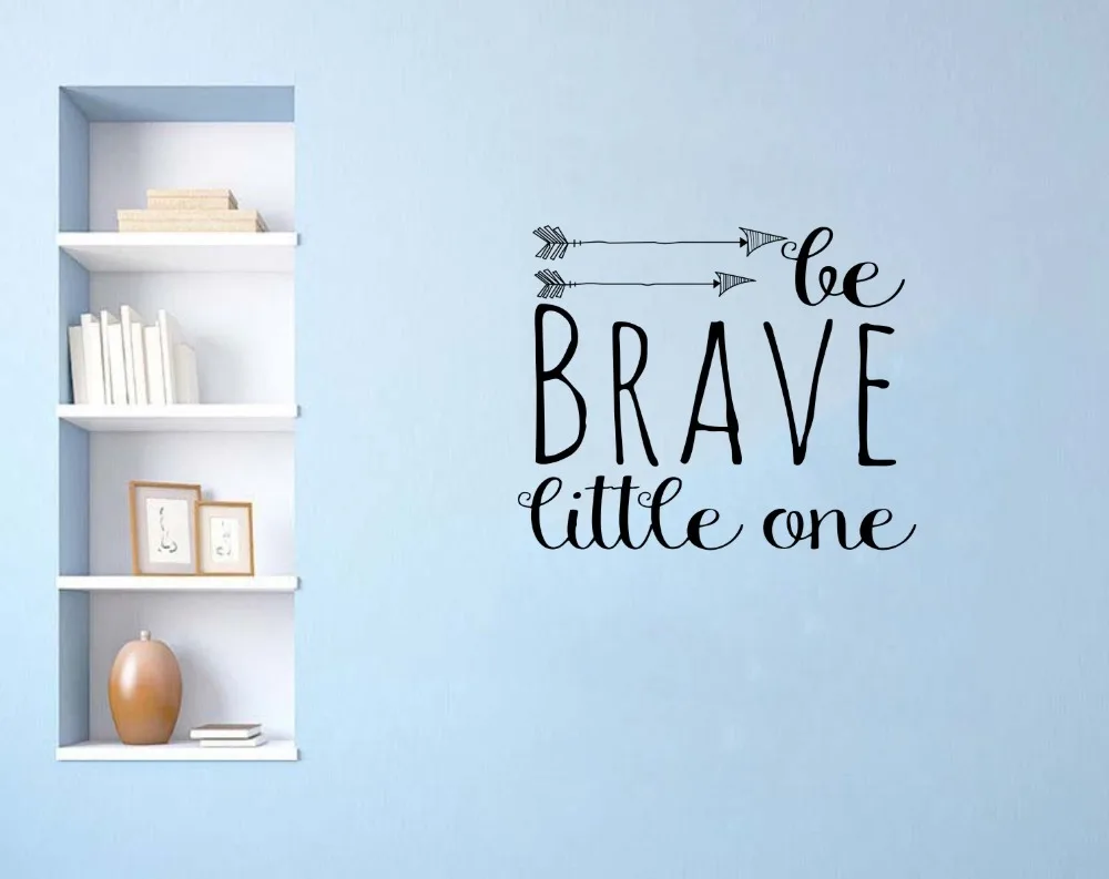 Arrows Pattern With Be Brave Little One Quotes Art Designed Wall Sticker Home Nursery bedroom Sweet Decor Vinyl Wall Mural W-143
Arrows Pattern With Be Brave Little One Quotes Art Designed Wall Sticker Home Nursery bedroom Sweet Decor Vinyl Wall Mural W-143