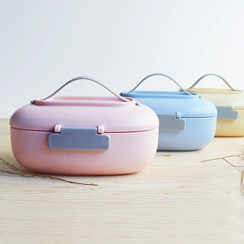 Portable Plastic Lunch Box Creative Student Lost Box Microwave Box Available Student Tableware Sealed Bento Box
Portable Plastic Lunch Box Creative Student Lost Box Microwave Box Available Student Tableware Sealed Bento Box