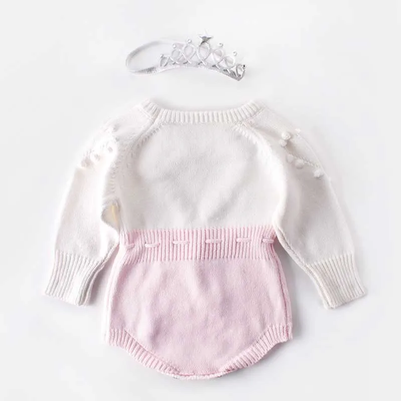 Baby Girl Long-sleeve Knitted Overalls Autumn Baby Knitted Rompers Sweater Infant Girl Princess Cotton Clothes Baby Girl Romper
Baby Girl Long-sleeve Knitted Overalls Autumn Baby Knitted Rompers Sweater Infant Girl Princess Cotton Clothes Baby Girl Romper