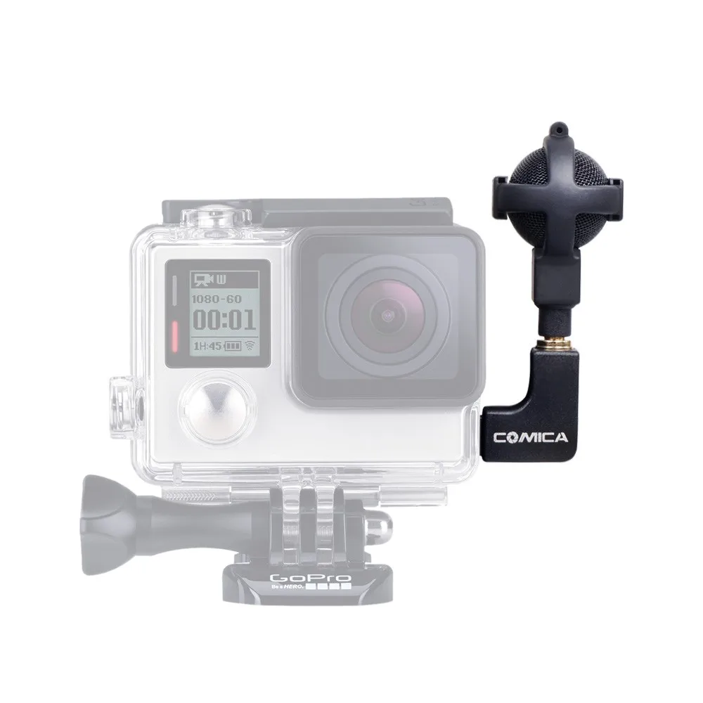 COMICA CVM-VG05 шарообразный стерео видео микрофон интервью микрофон для камер GoPro Hero 3 3 + 4 5
COMICA CVM-VG05 шарообразный стерео видео микрофон интервью микрофон для камер GoPro Hero 3 3 + 4 5