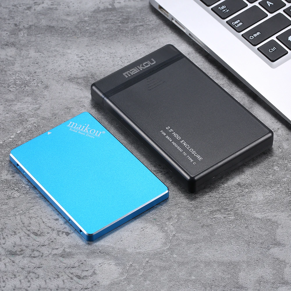MAIKOU Mobile SSD Hard Drive 60G/120G/240G/360G/480G/1TB External Hard Drive HDD Hard Drive Type-C&USB3.0 Universal Sliver
MAIKOU Mobile SSD Hard Drive 60G/120G/240G/360G/480G/1TB External Hard Drive HDD Hard Drive Type-C&USB3.0 Universal Sliver