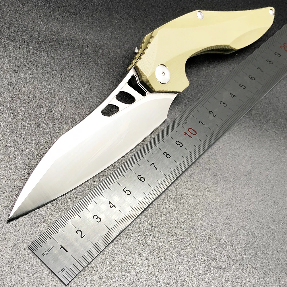 BJL D2 Steel Blade Tactical Folding Knife G10 Handle Two Colors Outdoor Hunting Knives Camping Survival Knife EDC Tools
BJL D2 Steel Blade Tactical Folding Knife G10 Handle Two Colors Outdoor Hunting Knives Camping Survival Knife EDC Tools